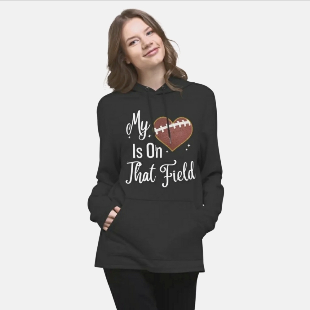 My Heart Is On That Field Hoodie